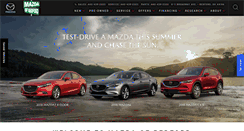 Desktop Screenshot of mazdaofbedford.com